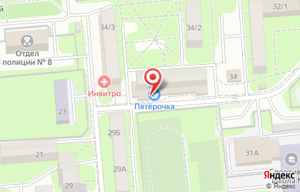 Магазин детских товаров Детский дворик на улице Валентины Терешковой на карте