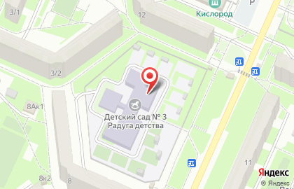 Детский сад №3 Радуга детства, общеразвивающего вида на карте