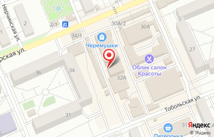 Ателье Крюкова М. В. в Ленинском районе на карте