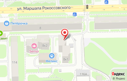 Автомат по продаже воды Родники Поволжья в Нижнем Новгороде на карте