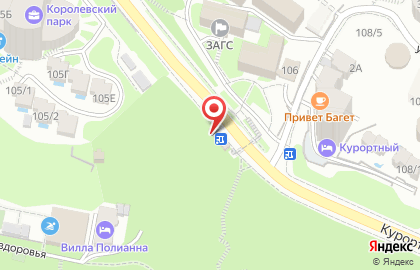 Заря на Курортном проспекте на карте