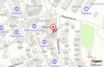 Агентство Abri Luxe на Медовой улице на карте