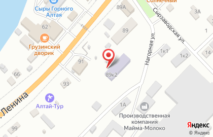 Участковая избирательная комиссия №51 в Горно-Алтайске на карте