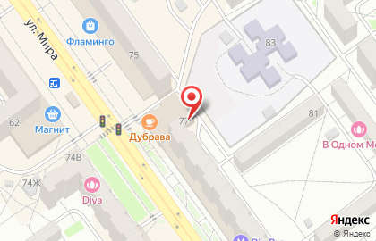 Магазин подержанных товаров Золотая биржа на улице Мира на карте