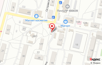 Киоск по продаже яиц и молока в Тракторозаводском районе на карте