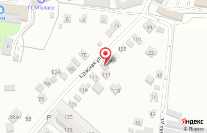 Кафе Русский Аппетит на Красной улице на карте