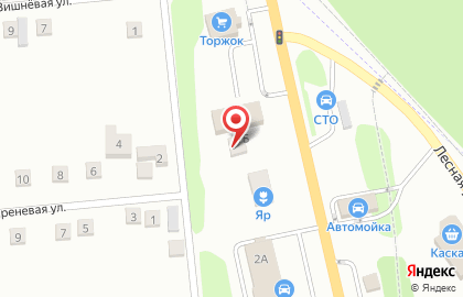 Автосервис Мобил на Вишнёвой улице на карте