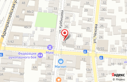Городской информационный сервис 2гис на улице Куйбышева на карте