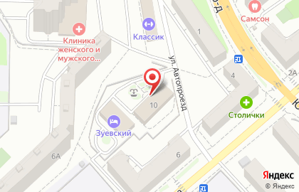 Гостинично-ресторанный комплекс Зуевский на карте