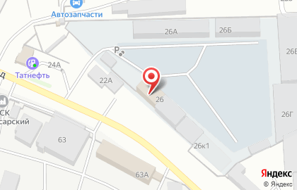 Магазин автозапчастей для китайских грузовиков DiTRUCK в Чебоксарах на карте