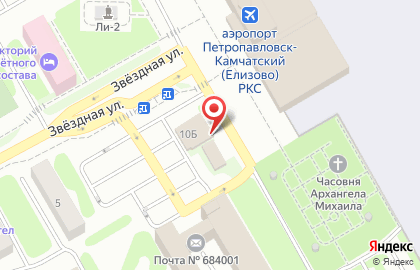 Хостел Камчатский уют в Петропавловске-Камчатском на карте