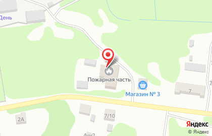 Пос. Ситники Пожарная часть №6 на карте
