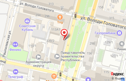Кафе Wok Cafe на Красной улице на карте