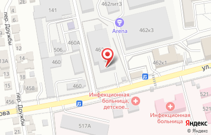 Молодежная региональная общественная организация Оффбитс на улице Серова на карте