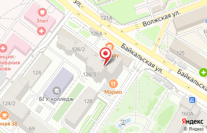 Магазин товаров для творчества Handmade на Байкальской улице на карте