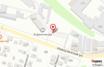 Торгово-монтажная компания Холод на Новоузенской улице на карте