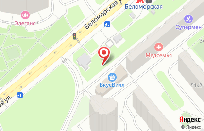 Sofi на Беломорской улице на карте