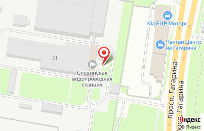 Нижегородский водоканал на проспекте Гагарина на карте