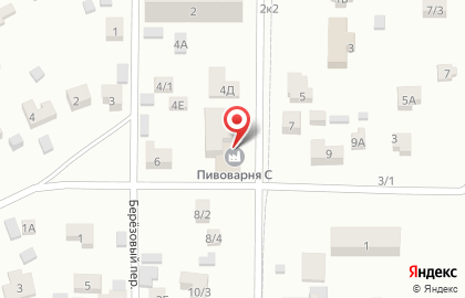 Пивоварня Таркос на Сосновой улице на карте