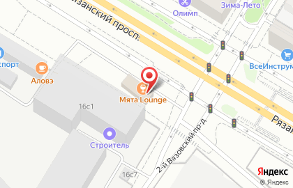 EXIST на улице Рязанский на карте