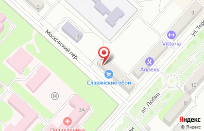 Торговый дом Славянские обои в Волгограде на карте