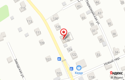 Магазин Малина на Молодёжной улице на карте