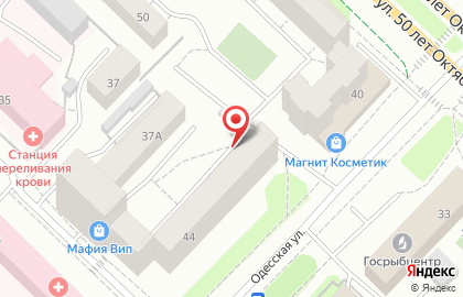 Street на Одесской улице на карте
