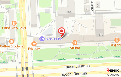 Infiniti, Автосалон на карте