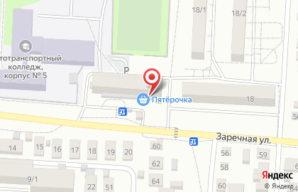 Супермаркет Пятёрочка на Тобольской улице на карте