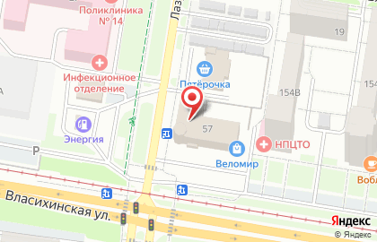Банкетный зал Триумф в Индустриальном районе на карте