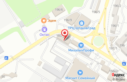 Волга на улице Ленина на карте