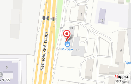 Позная в Чите на карте