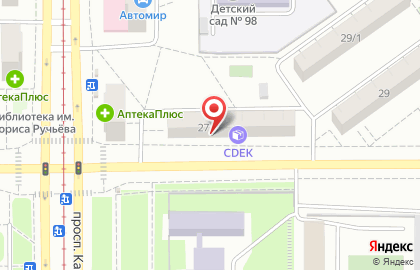 Сервисный пункт обслуживания Орифлэйм Косметикс на улице Советской Армии на карте