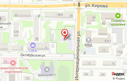 Детский сад №1, г. Артем на карте