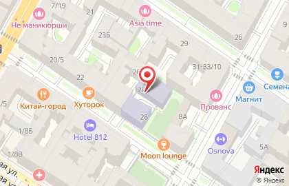 Детский сад №125 комбинированного вида в Центральном районе на карте
