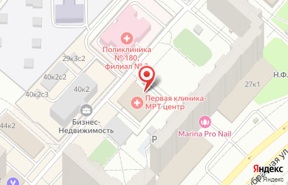 Первая клиника Митино на карте