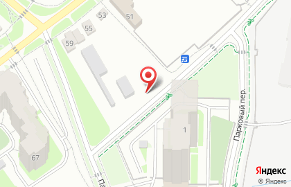 Группа компаний Единство в Парковом переулке на карте