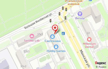 Магазин сантехники в Москве на карте