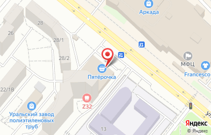 Уфа-Мультипринт на карте