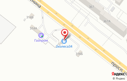 Магазин 2 колеса34 в Волгограде на карте