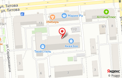 ВНИМАНИЕ на улице Титова на карте