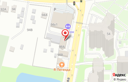 Парикмахерская в Москве на карте