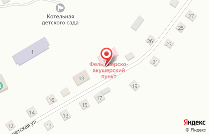 Магазин смешанных товаров на Советской улице на карте