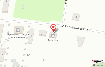 Мечеть в Самаре на карте