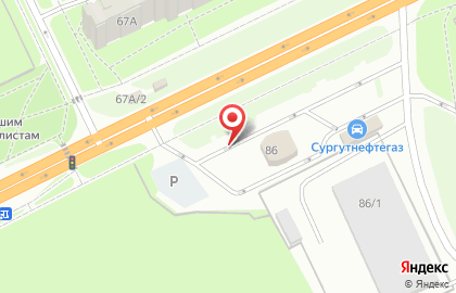 Кафе быстрого питания Сургутнефтегаз на Рижском проспекте на карте