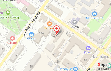 Туристическое агентство ПутевкаМаркет, туристическое агентство на улице Ленина на карте