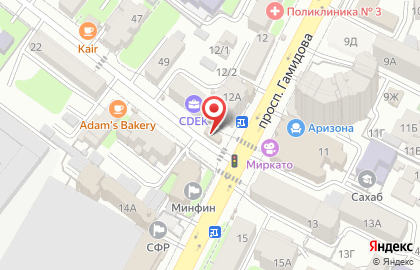 Кафе быстрого питания Bunker House на карте