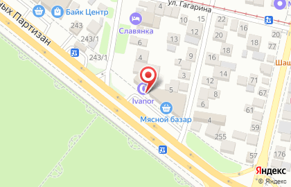 Компания Победа Финанс на улице ​Красных Партизан на карте