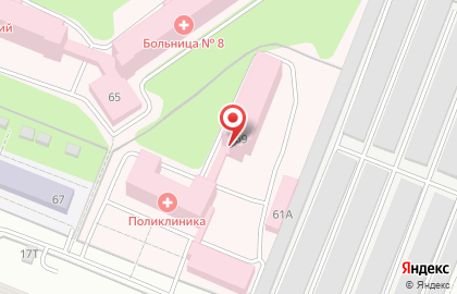 Медико-санитарная часть МВД по Удмуртской Республике на карте