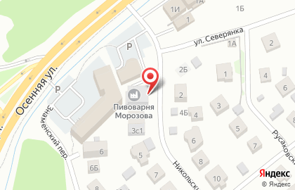 Пивоварня Морозова на карте